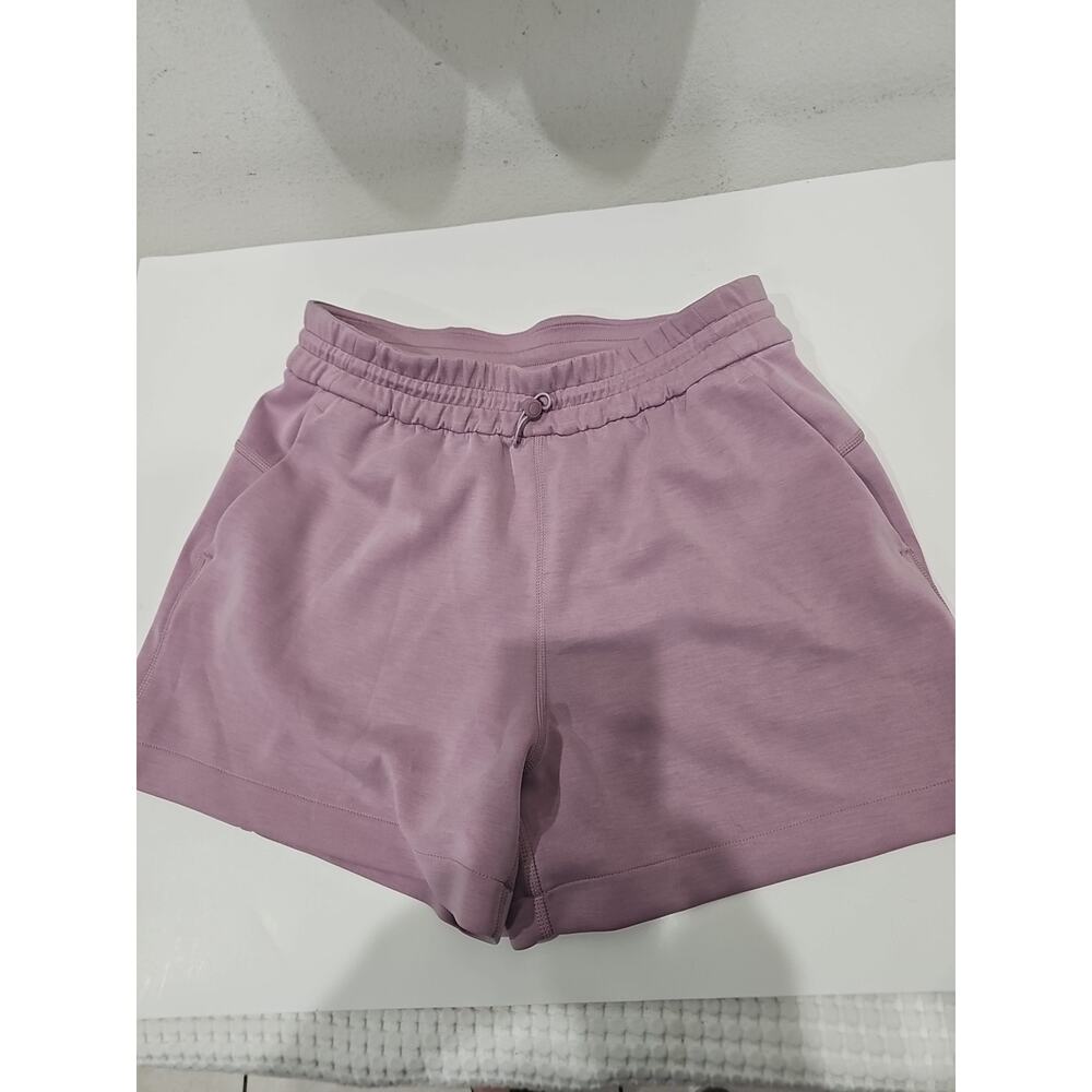 Lululemon Size 8 Nightfall Softstreme High Rise Shorts 4" Athleisure Performance - Picture 2 of 11